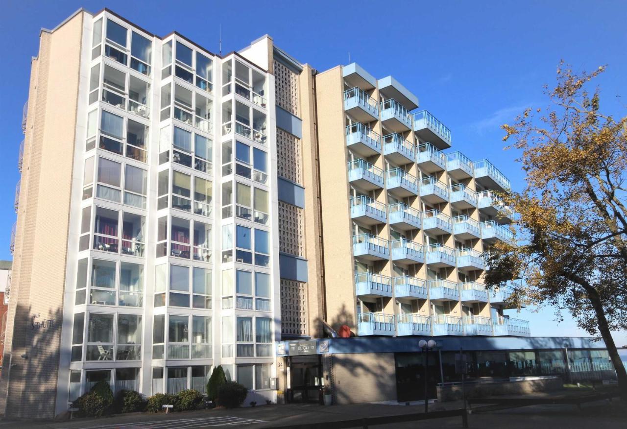 Haus Seehuette Wohnung 402 Куксхафен Экстерьер фото